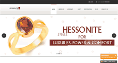 Desktop Screenshot of hessonite.org.in