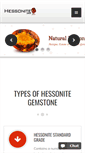 Mobile Screenshot of hessonite.org.in